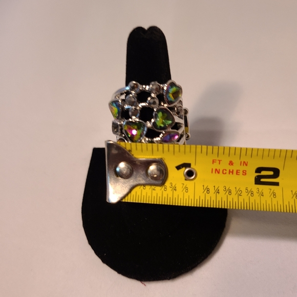 Papparazi Oil Spill -Glitter Flirt Multi Ring - Picture 5 of 8